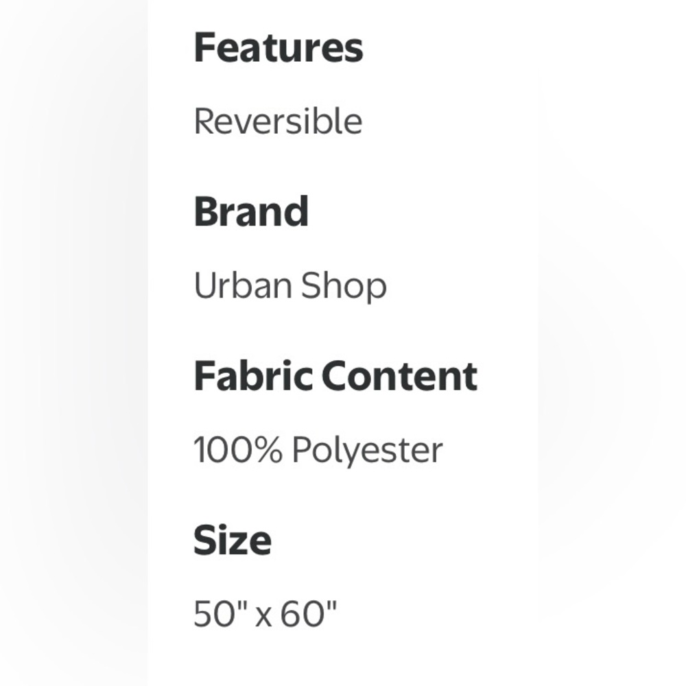 URBAN SHOP Vibrant Multicolor Checkered Throw Blanket - Picture 9 of 9